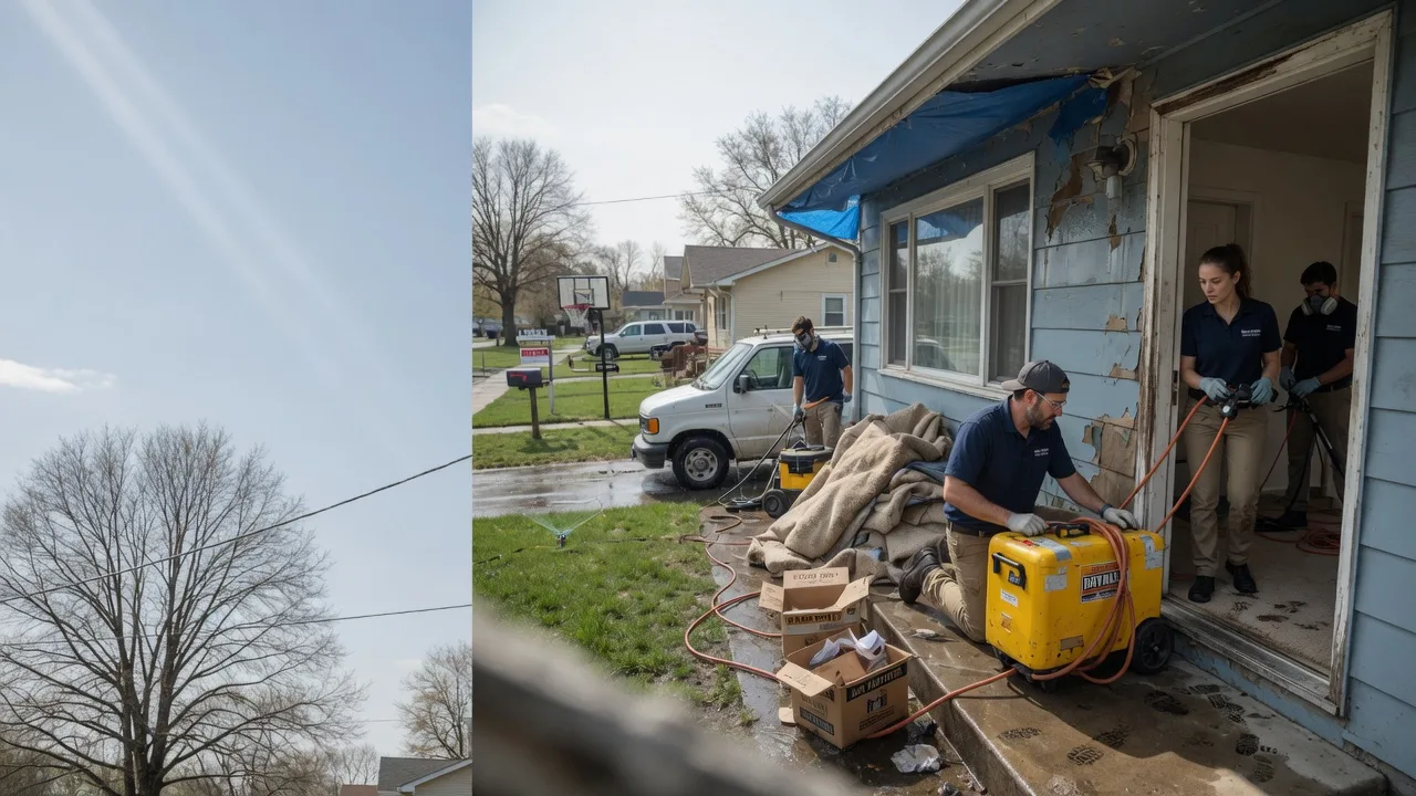 Basement Flood Cleanup in Thomas, OK near me